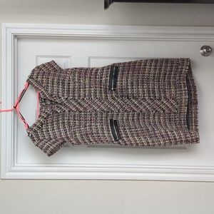 Karl lagerfeld Paris tweed dress size 14